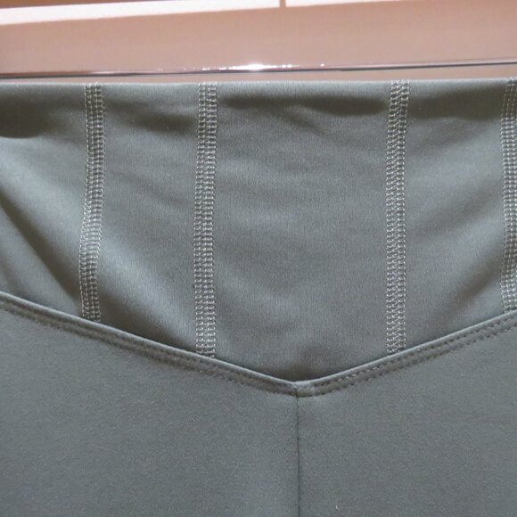 VICTORIA'S SECRET PINK Ultimate Flare Leggings Fresh Forest Green Y2K Lounge - Picture 7 of 14